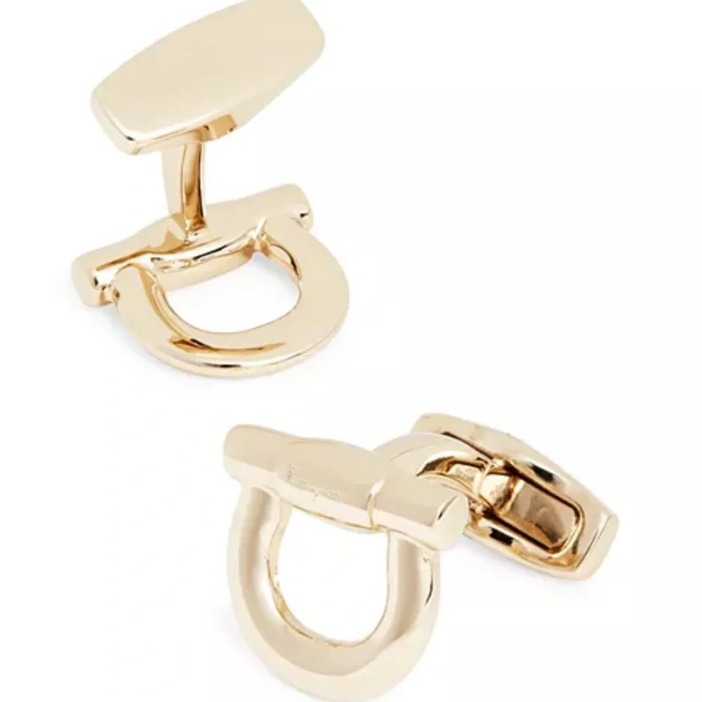 Salvatore Ferragamo Gem Gancio Cufflinks